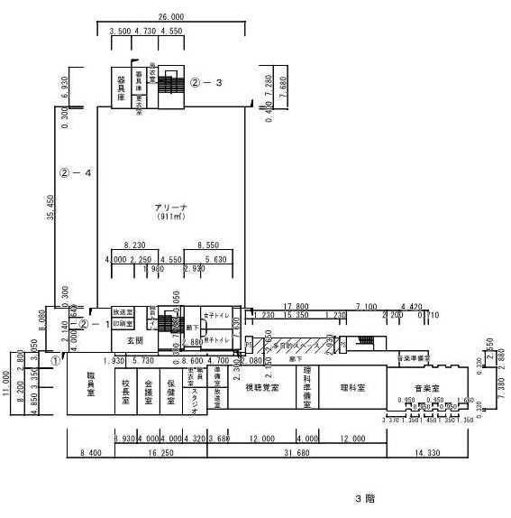 Former Naguri Junior High School